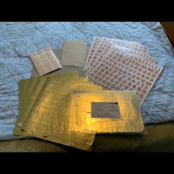 Lettering for scrapbooking - Picture 4 of 5